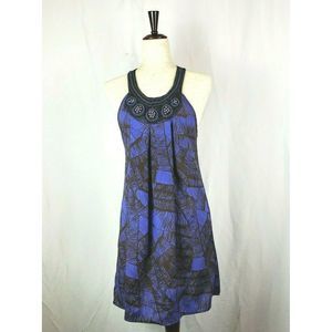 Wish Women's Beaded Halter Dress Medium